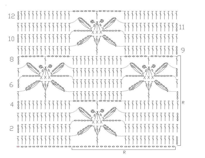 蕾絲鉤針花樣