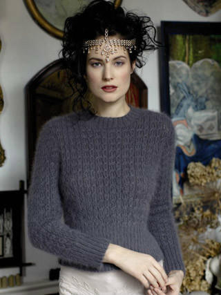 美美哒棒针编织女式毛衣