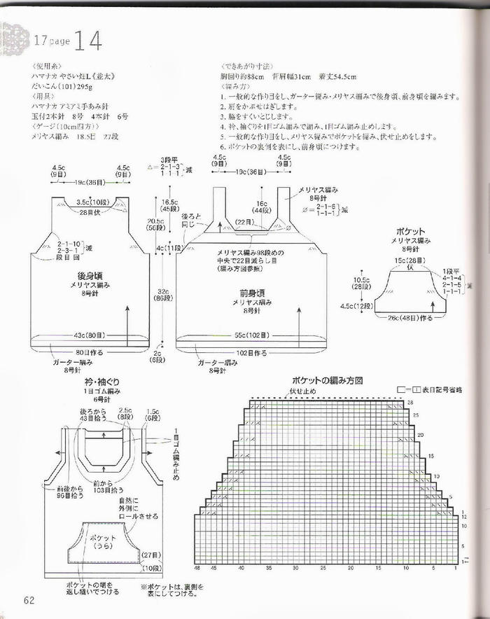 少女棒針大兜兜圓領(lǐng)背心