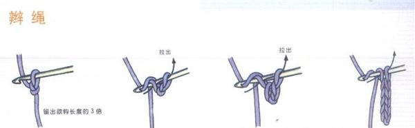 钩针辫绳