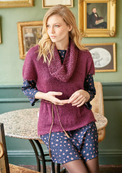 Midnight Cowl（Lisa Richardson）女士钩针围脖