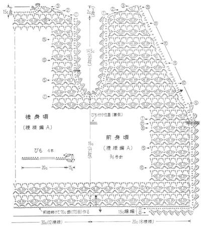 宝宝钩针和尚服图解
