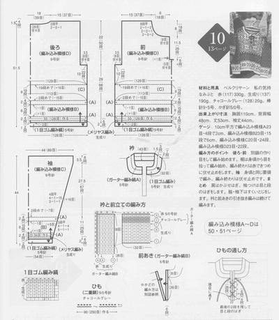 女士毛衣图解