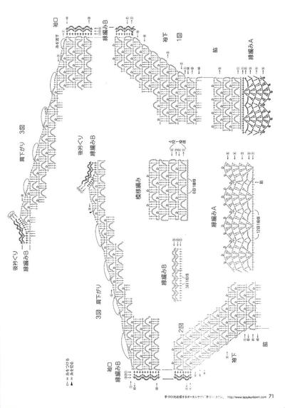 女士钩衣图解
