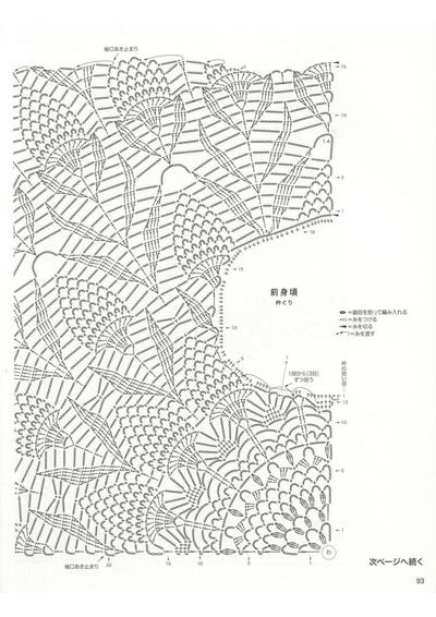 菠萝钩衣图解