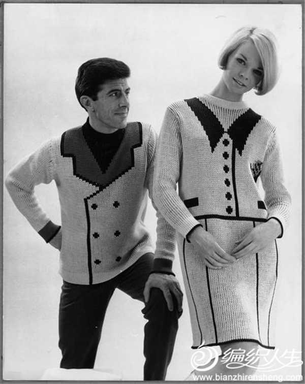 1966年 英国针织服装设计师John Carr Doughty