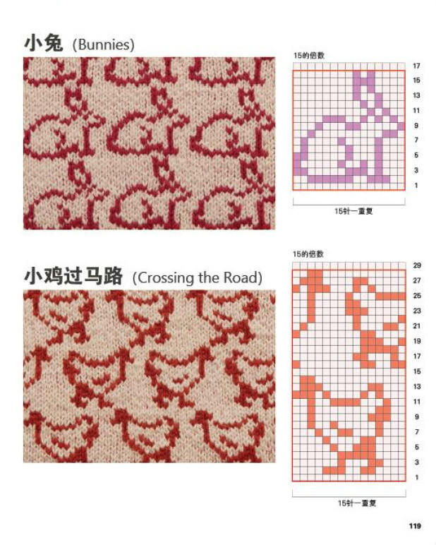 配色编织图典（200个现代编织图案）