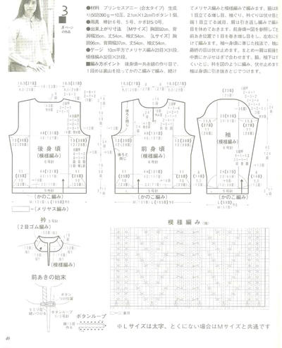 女士毛衣图解