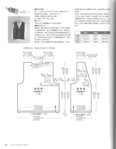 V领马甲图解