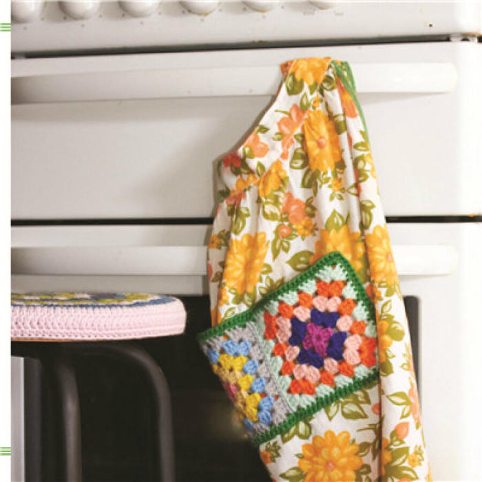 色彩绚烂传统钩织花样与实例——祖母方格”系列图书