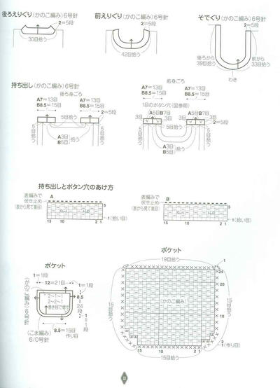棒针大象玩偶图解