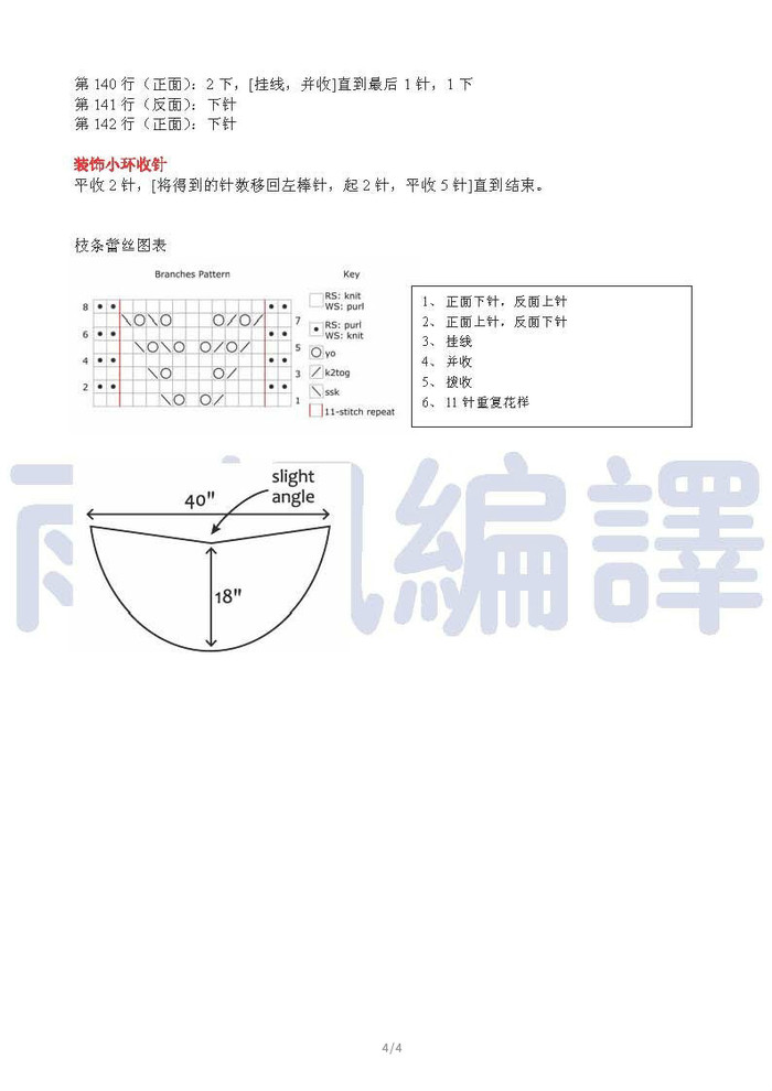 Afternoon Tea午后紅茶 女士棒針鏤空蕾絲小披肩