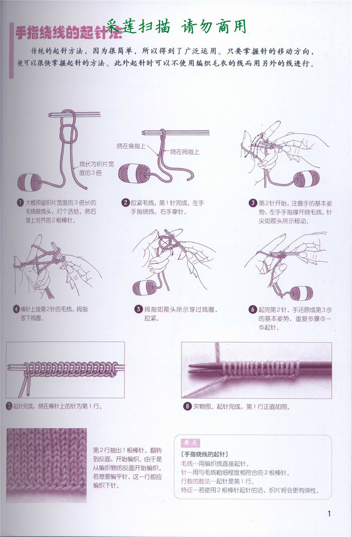 Blossom Time花開時(shí)節(jié) 大人孩子都適合的棒針捆針花樣毛衣