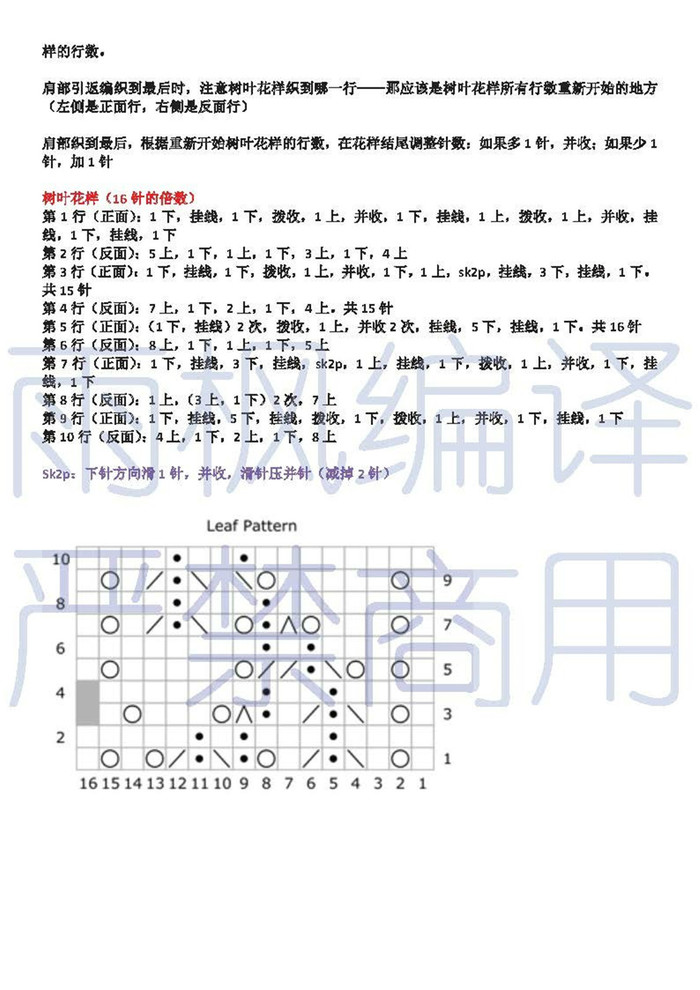 HUGGA胡姬 平針與葉子鏤空花女士棒針袖子披肩