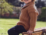 【轉(zhuǎn)載】SHAWL COLLARED SWEATER（暖陽）譯文【男童套頭衫】