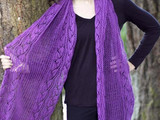 【轉載】Forest Hills Dayflower Wrap - Laurie Beardsley