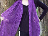 Forest Hills Dayflower Wrap - Laurie Beardsley