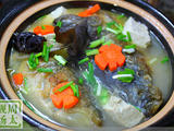 砂鍋豆腐魚頭湯--冬日暖洋洋