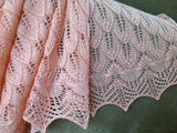 【轉(zhuǎn)載】WAVY LEAVES AND BUTTERFLIES SHAWL（葉兒蝶）譯文【披肩】