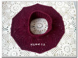 【轉(zhuǎn)載】紅花花——酒紅脖套（1502）