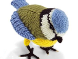【轉載】【引用譯文 棒針玩具】Lionbrand Blue Tit publish（動物）藍山雀