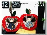[轉載]平聚手作——蘋果妞妞小掛飾（附教程）