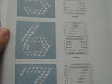 英文26字母及數(shù)字鏤空織法+針織玫瑰