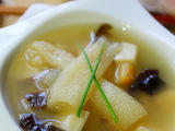 竹蓀干貝味增湯--不加一滴油的靚湯