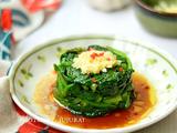 【轉(zhuǎn)載】素食也美味【蒜蓉菠菜塔】