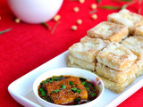 [轉(zhuǎn)載]超級(jí)過(guò)癮的豆腐吃法【脆皮蘸水豆腐】