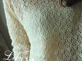 【轉載】【Lily手工】--1522--芷若--2015歐編新款罩衫