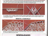 MUESTRAS Y MOTIVOS 棒針蕾絲臺布