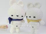 小懶手工--情侶胖小兔