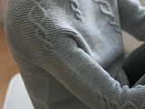 【轉(zhuǎn)載】【引用==】枝蔓-----從上往下織米色羊絨打底衣