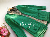 【轉載】子衿（1526）---綠色粗棉實用開衫