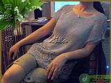 【轉(zhuǎn)載】灰色天絲棉線鉤衣－田蜜想的款式哦