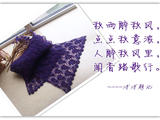 【轉(zhuǎn)載】馬海毛長(zhǎng)款披肩——秋風(fēng)醉（1543）
