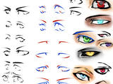 [转载]眼珠特写：学习眼睛的画法，一笔一划让你勾勒出动人眼眸12