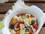 [转载]豆腐烩双菇——来一碗营养健康美味素食