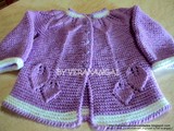 CASACO LILAS AGATA- кофточка с листочками