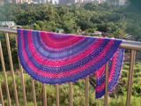 【轉(zhuǎn)載】《joey 手作》Summerflies shawl -冬日蝴蝶