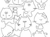 [转载]新描 可爱猫猫图纸