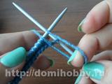 【转载】俄网的棒针基础教程 18：麻花穗形的边缘的织法（大师班）