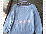 【轉(zhuǎn)載】藍(lán)夢(mèng)（流星雨圓肩套頭衫）(2013.11)