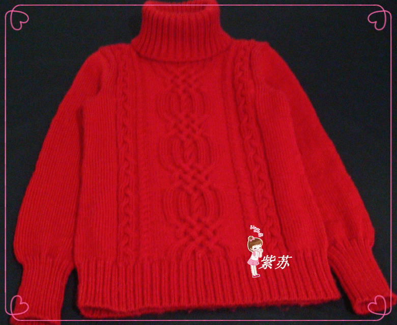 【轉(zhuǎn)載】復(fù)古鏈條高領(lǐng)套衫