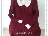 【轉(zhuǎn)載】酒紅羊毛羊絨裙衫——201404