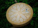 鉤針蕾絲：紫藤花