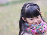 彩虹小圍巾