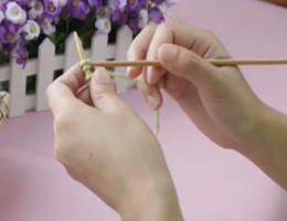 编织人生视频学堂第4集--边织边起针法、手指绕线起针法