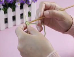 编织人生视频学堂第5集--单螺纹起针法